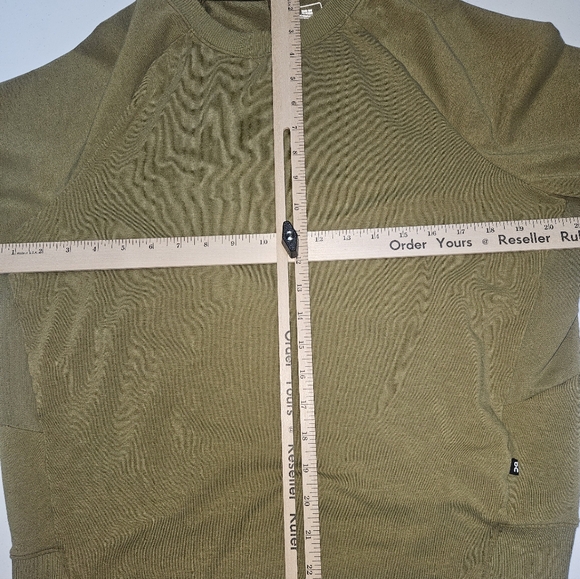 On Movement Crew Green women's crew neck sweatshirt small - Picture 4 of 6